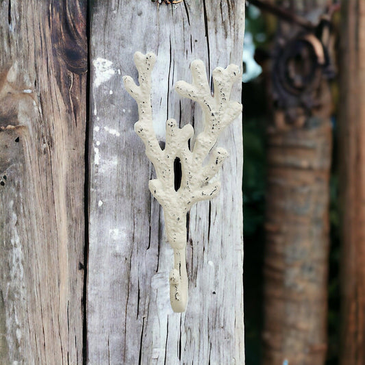 Hook Rustic White Coastal Beach Style - The Renmy Store Homewares & Gifts