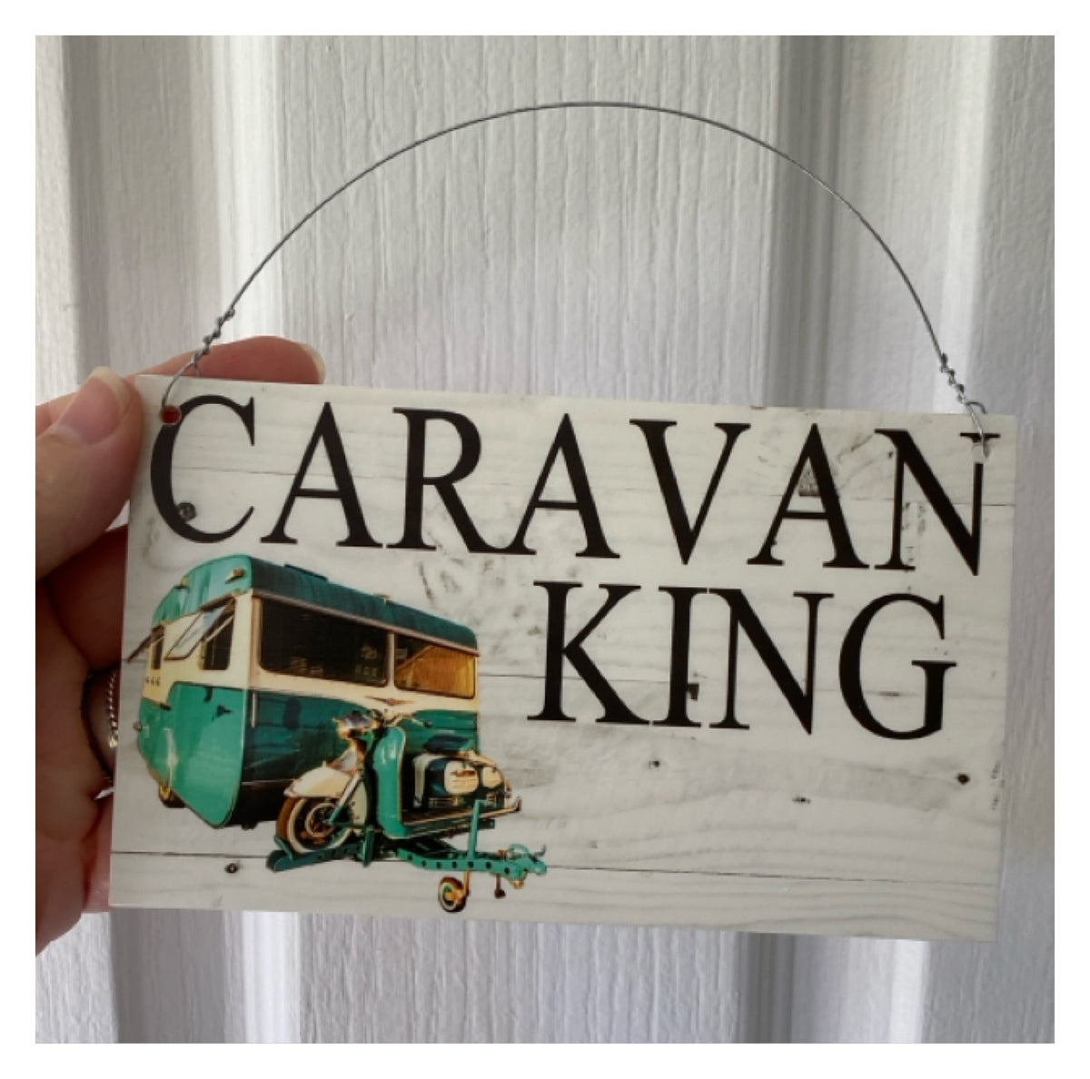 Caravan Vintage Custom Personalised Sign | Aussie Made