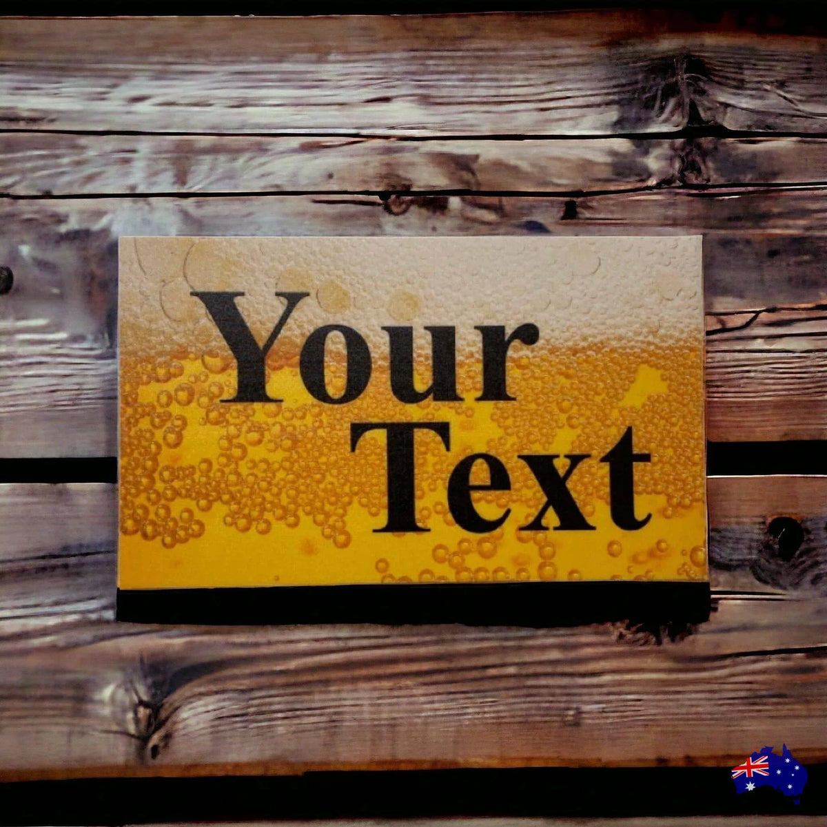 Beer Personalised Custom Bar Sign - The Renmy Store Homewares & Gifts