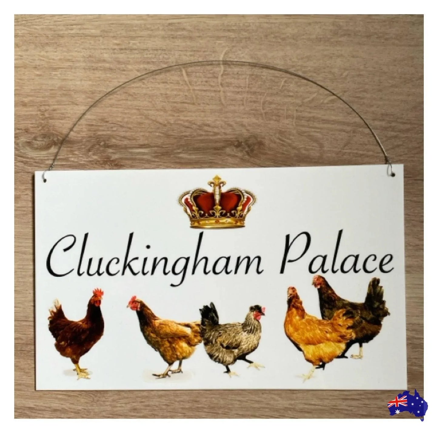 Cluckingham Palace Chicken Coop Sign - The Renmy Store Homewares & Gifts