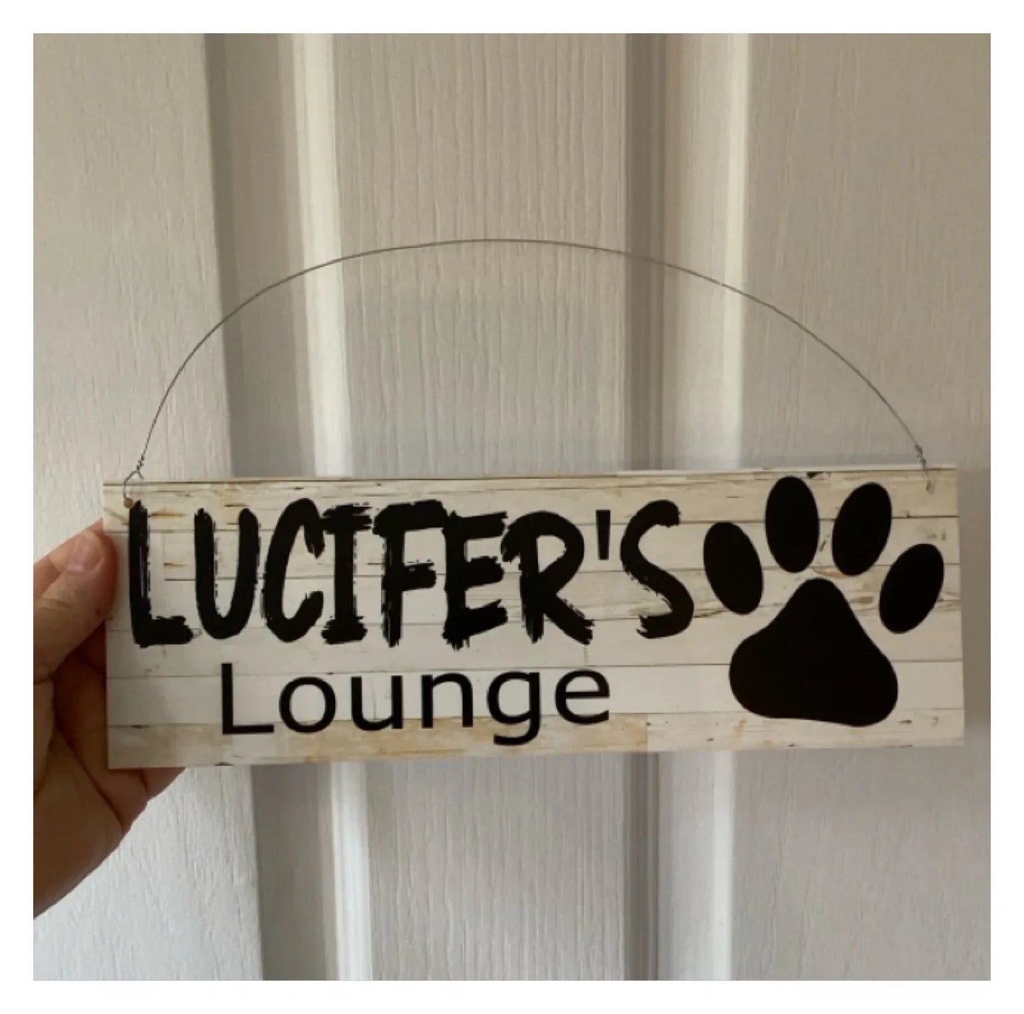 Dog Kennel House Custom Personalised Rustic Pets Name Sign - The Renmy Store Homewares & Gifts