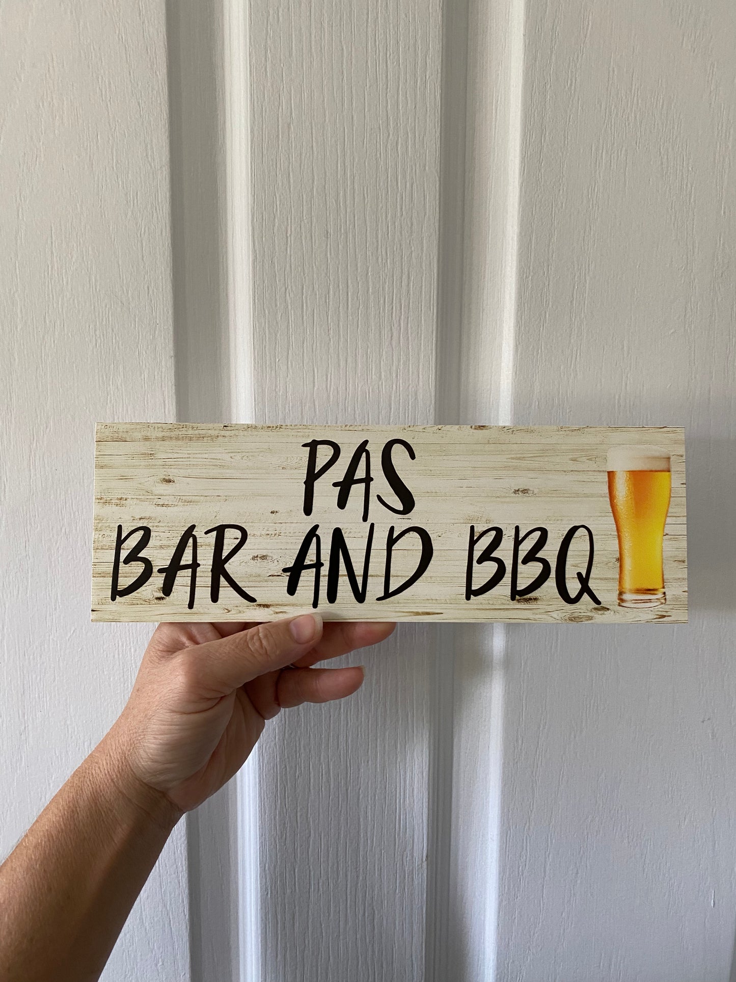 Bar Cold Beer Good Friends Custom Personalised Sign