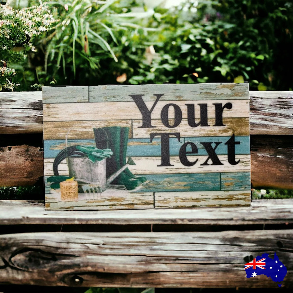 Garden Gardening Gardener Custom Personalised Sign - The Renmy Store Homewares & Gifts