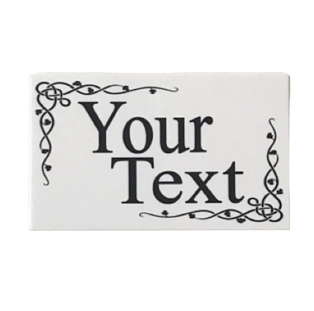 Ivy Scroll Custom Personalised Sign - The Renmy Store Homewares & Gifts