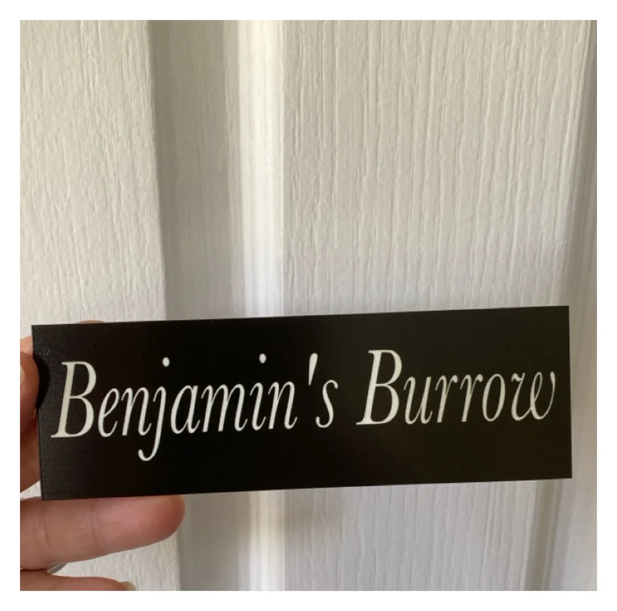 Custom Black White Outdoor Sign - Personalised Signage - Australian Made
