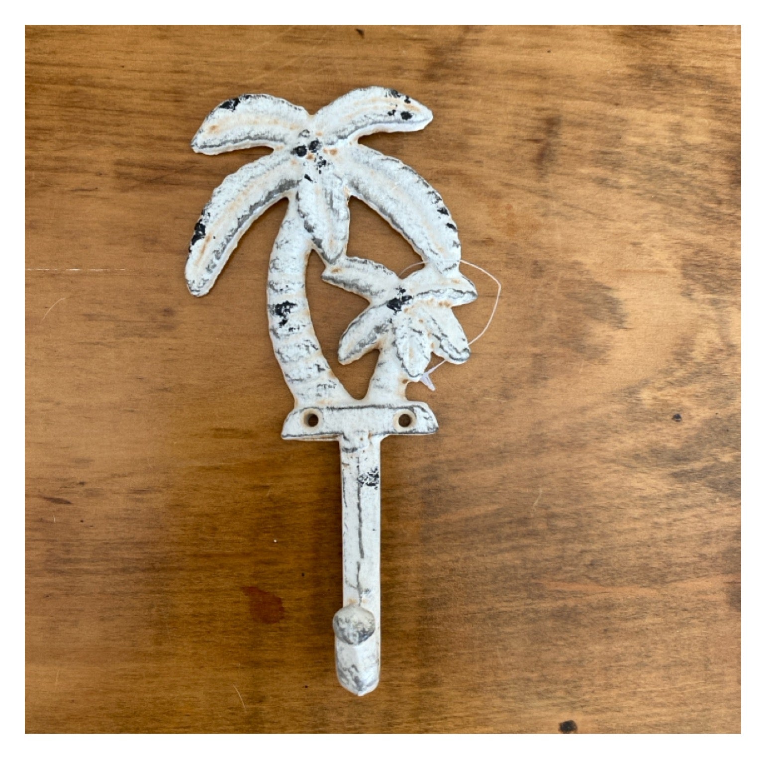 Hook Palm Tree Rustic White - The Renmy Store Homewares & Gifts 