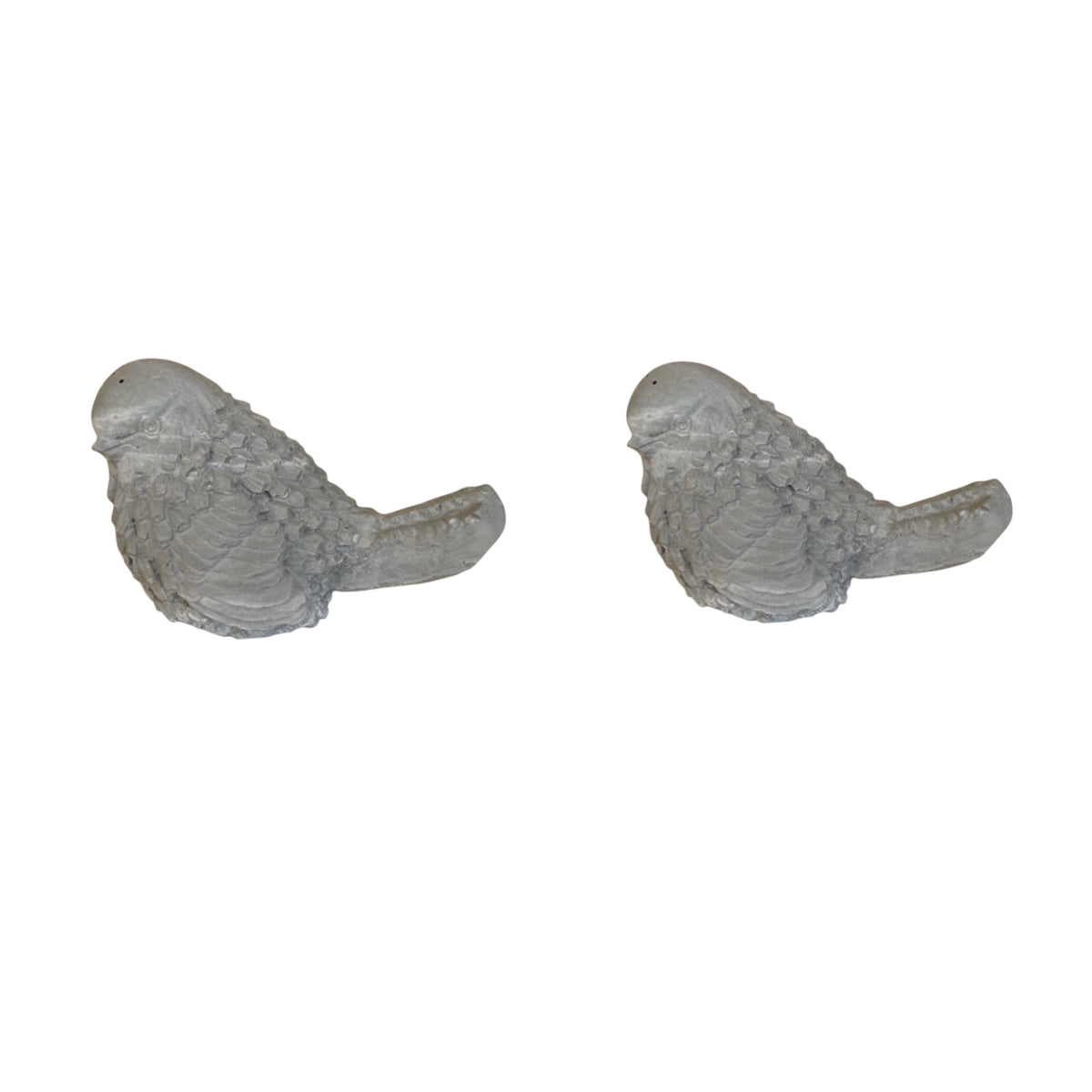 Handmade Concrete Bird Birdie | Cottage Shabby Chic Garden Decor - Australian Made