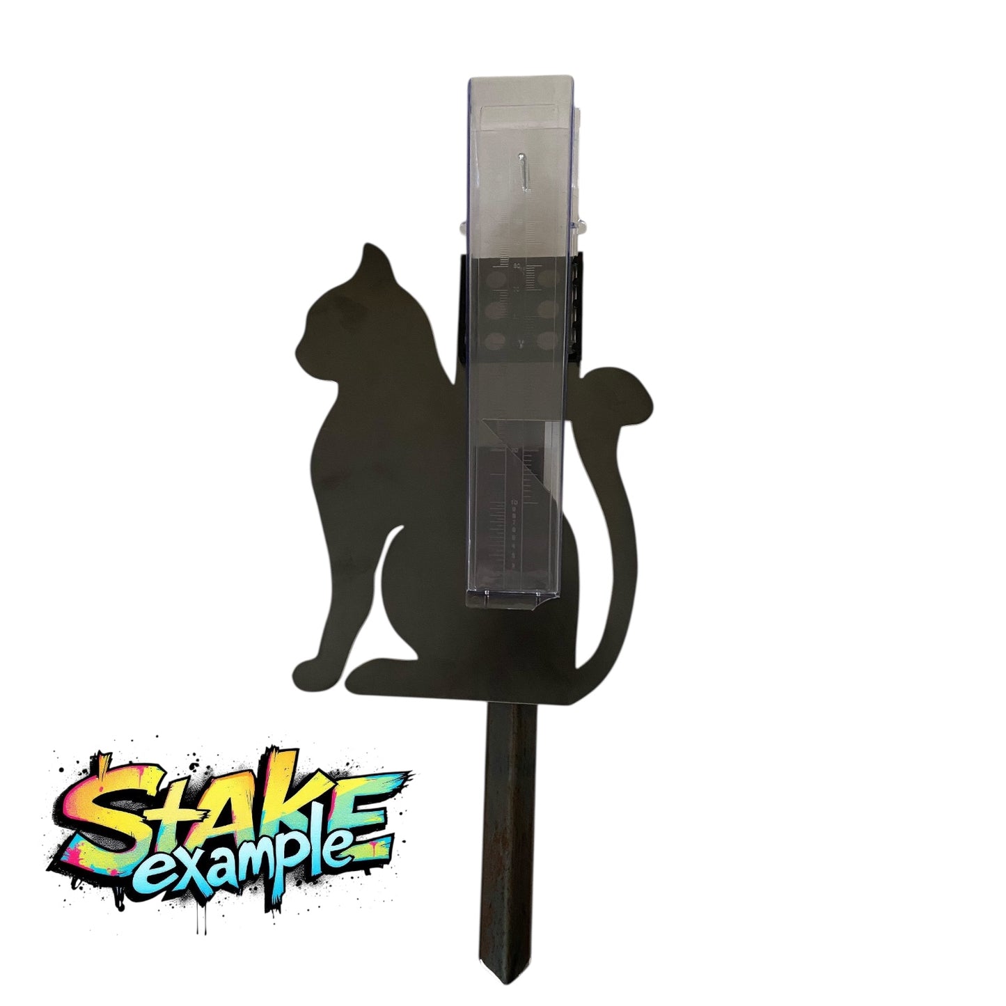 Rain Gauge Kookaburra Bird - Stake or Wall Mount - Aussie Made