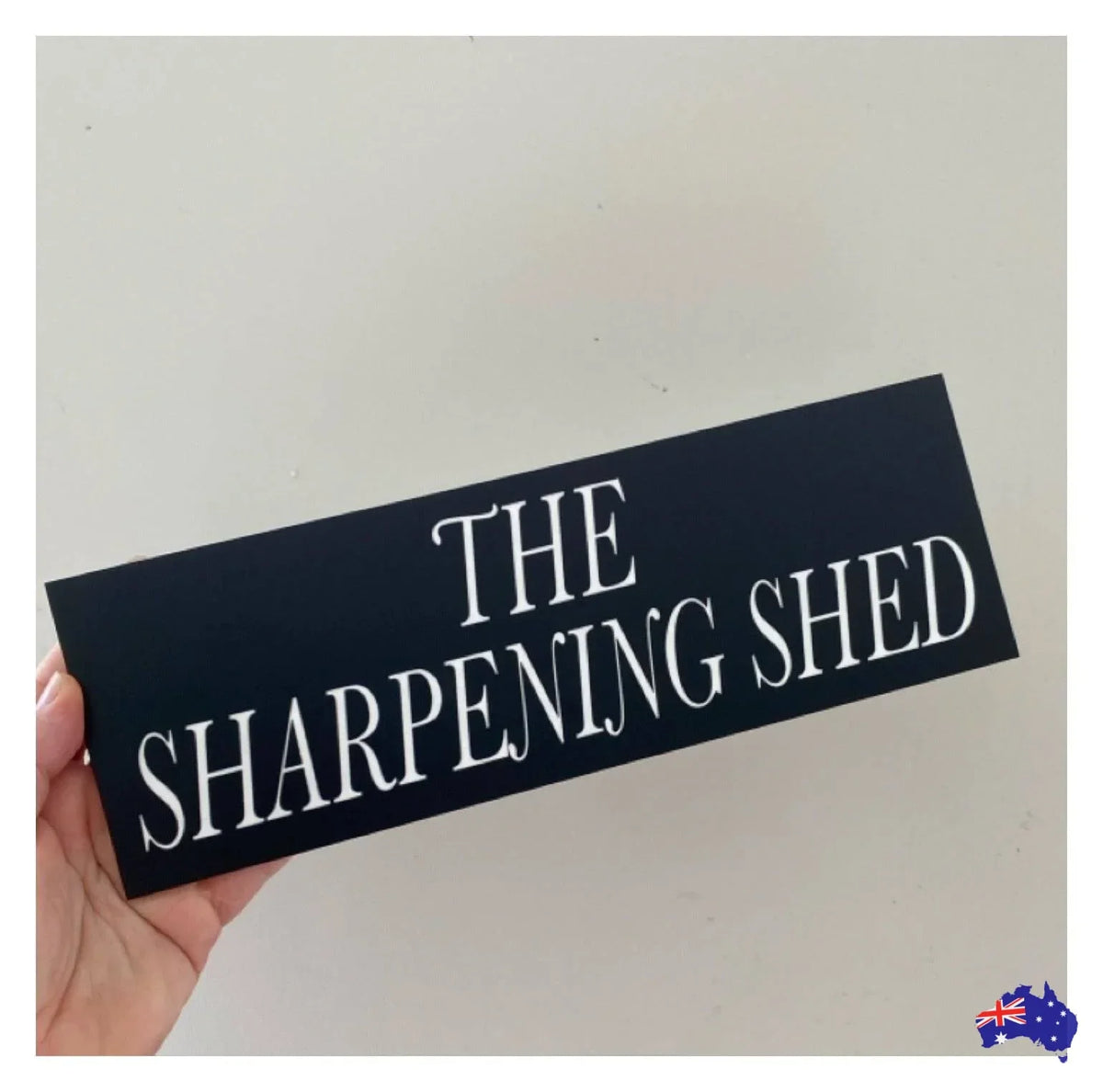 Black White Custom Personalised Outdoor Sign - The Renmy Store Homewares & Gifts