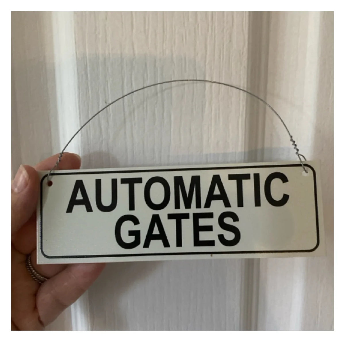 Custom Grey Street Sign or Sticker | Personalised Property Sign | House Driveway Address | Aussie Made