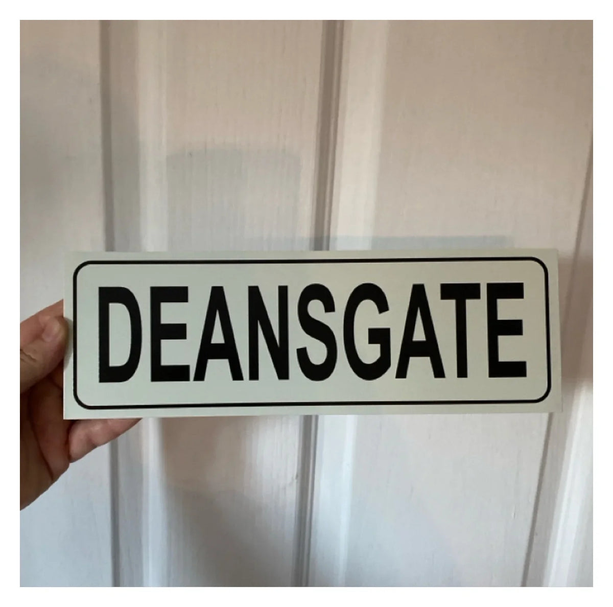 Custom Grey Street Sign or Sticker | Personalised Property Sign | House Driveway Address | Aussie Made