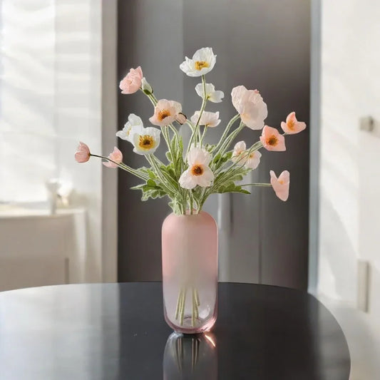 Flower Poppy Artificial Flowers Bouquet