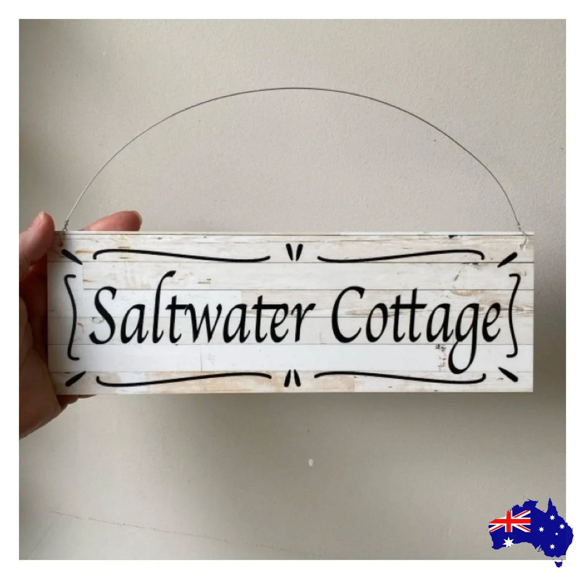 Cottage Custom Personalised Rustic Chic Sign - The Renmy Store Homewares & Gifts