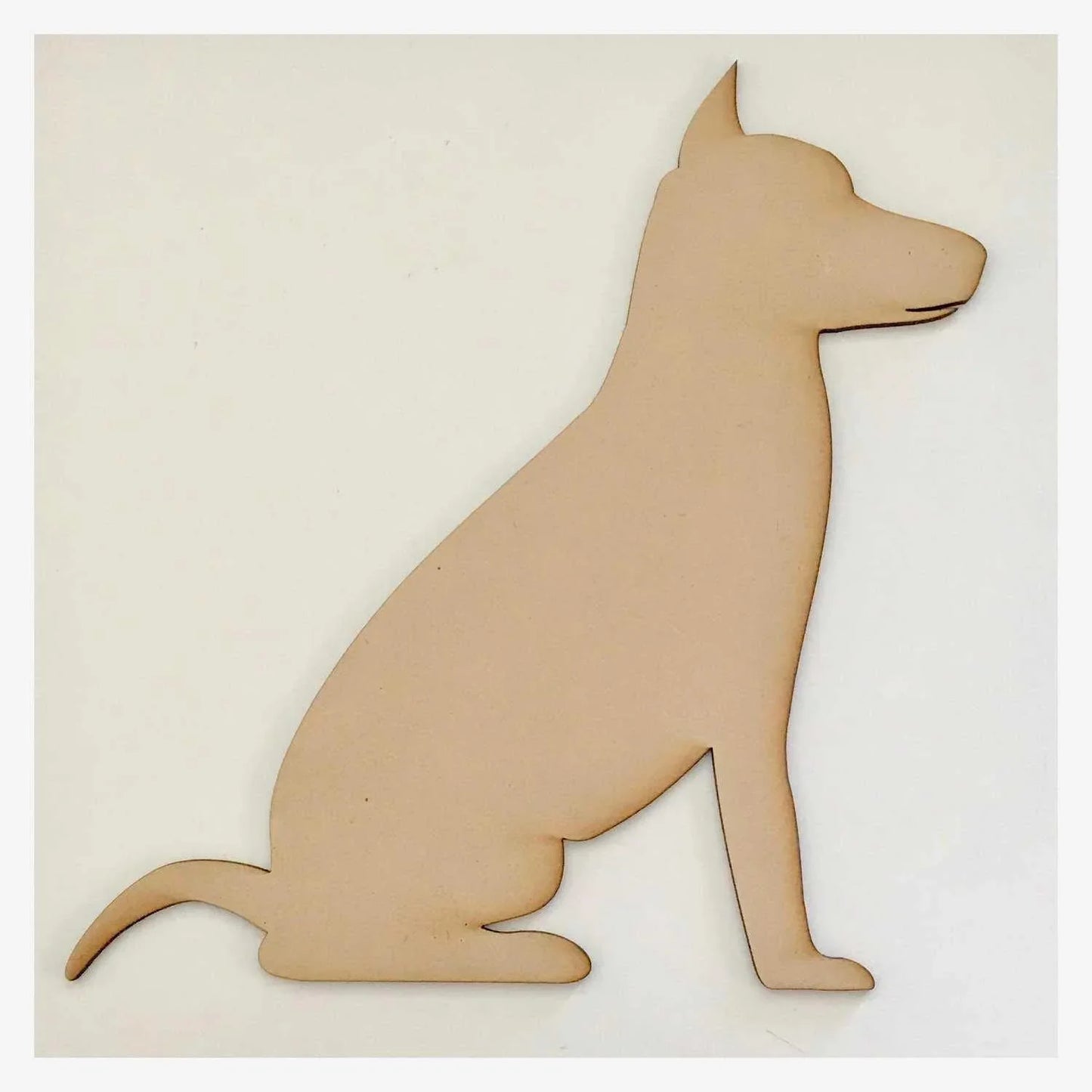 Dog DIY Raw MDF Timber - The Renmy Store Homewares & Gifts