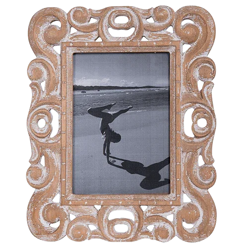 Photo Frame Beautiful Sierra Wooden 4"x 6" - The Renmy Store Homewares & Gifts