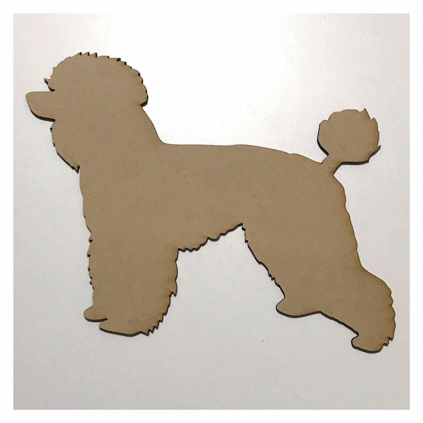 Poodle Dog DIY Raw MDF Timber - The Renmy Store Homewares & Gifts