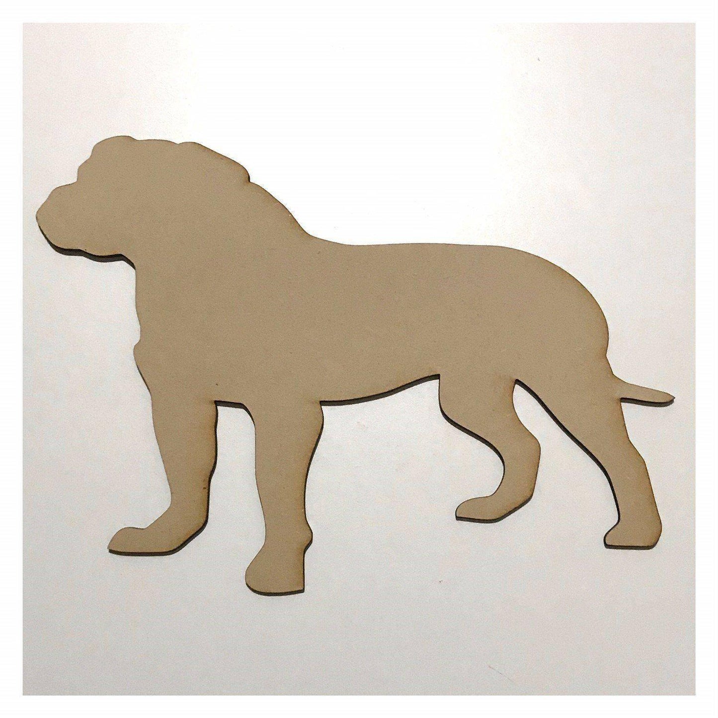 Rottweiler Rotti Dog DIY Raw MDF Timber - The Renmy Store Homewares & Gifts