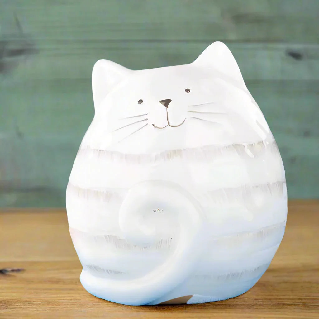 Cat Money Box Piggy Bank Savings Ornament - The Renmy Store Homewares & Gifts