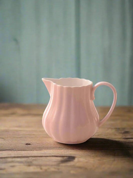 Milk Jug Ceramic Pink Yellow Purple - The Renmy Store Homewares & Gifts