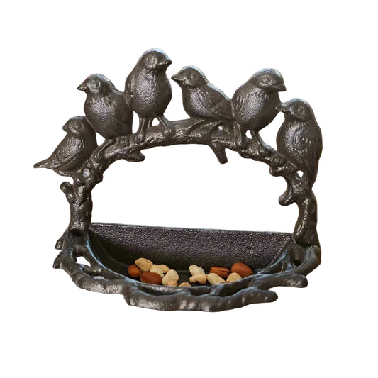 Bird Feeder Cast Iron Wall or Table - The Renmy Store Homewares & Gifts