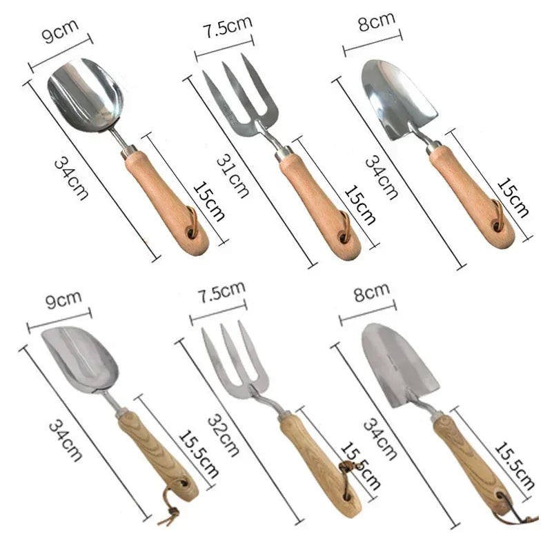 Hand Trowel Shovel Garden Tool Wood - The Renmy Store Homewares & Gifts