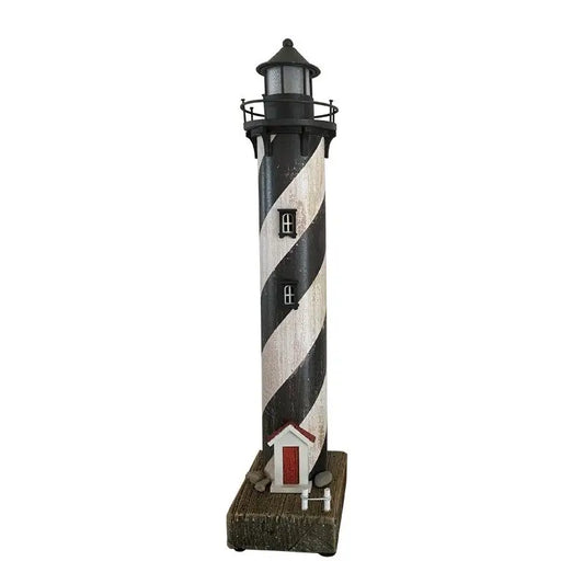 Lighthouse 3D Illuminated 36cm - Vintage Coastal Decor Light
