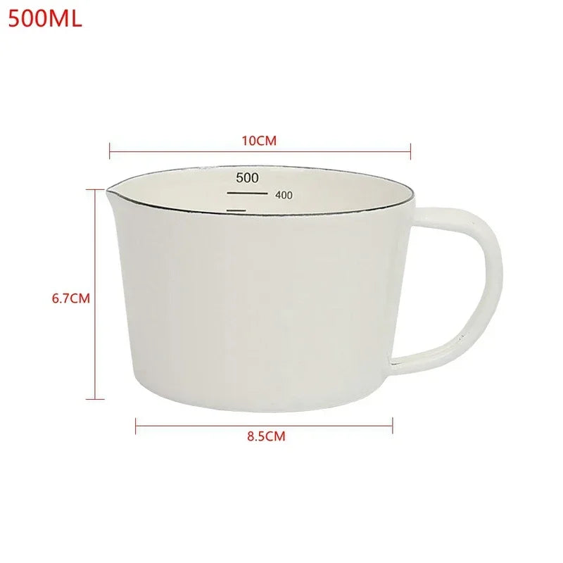 Enamel Measuring Jug Cup | Farmhouse Kitchen Decor Australia
