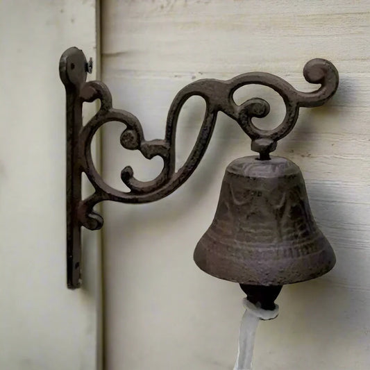 Doorbell Door Bell Vintage Cottage Cast Iron