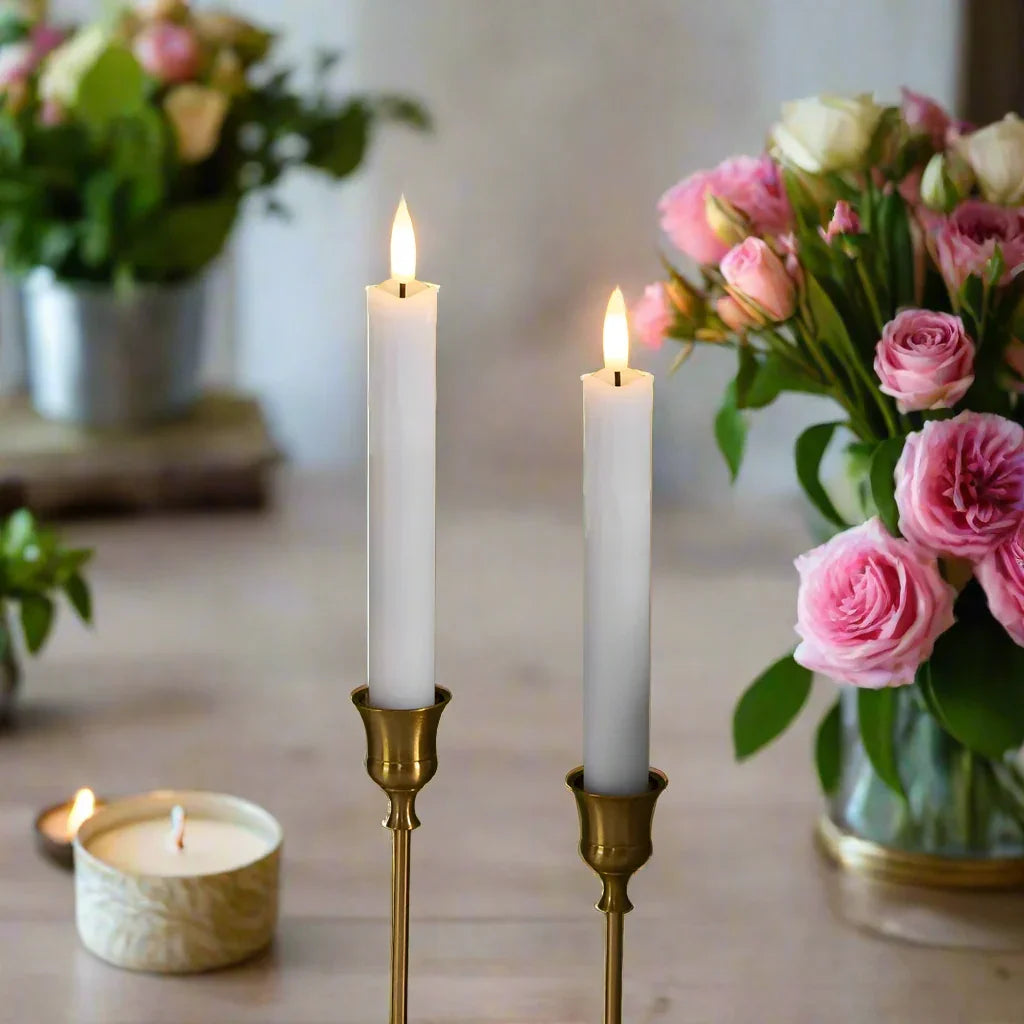 Light LED Flameless Taper Candle Light - The Renmy Store Homewares & Gifts