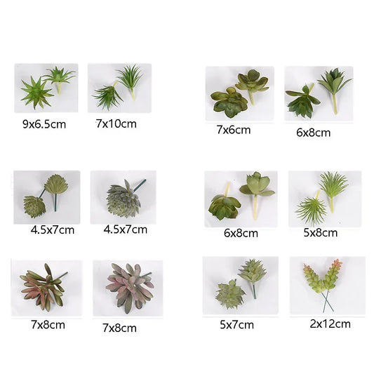 Succulent Cactus Plants Artificial Decorations