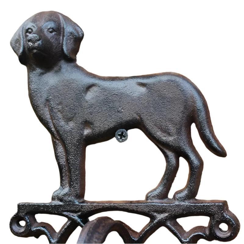 Door Bell Rustic Dog Hound Cast Iron - The Renmy Store Homewares & Gifts