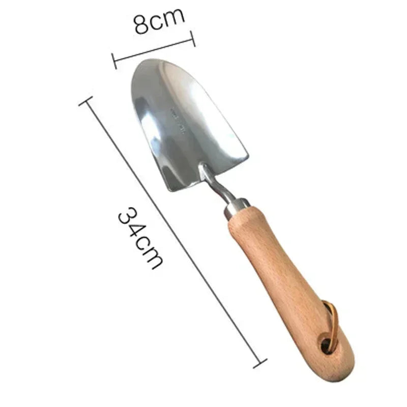 Hand Trowel Shovel Garden Tool Wood - The Renmy Store Homewares & Gifts