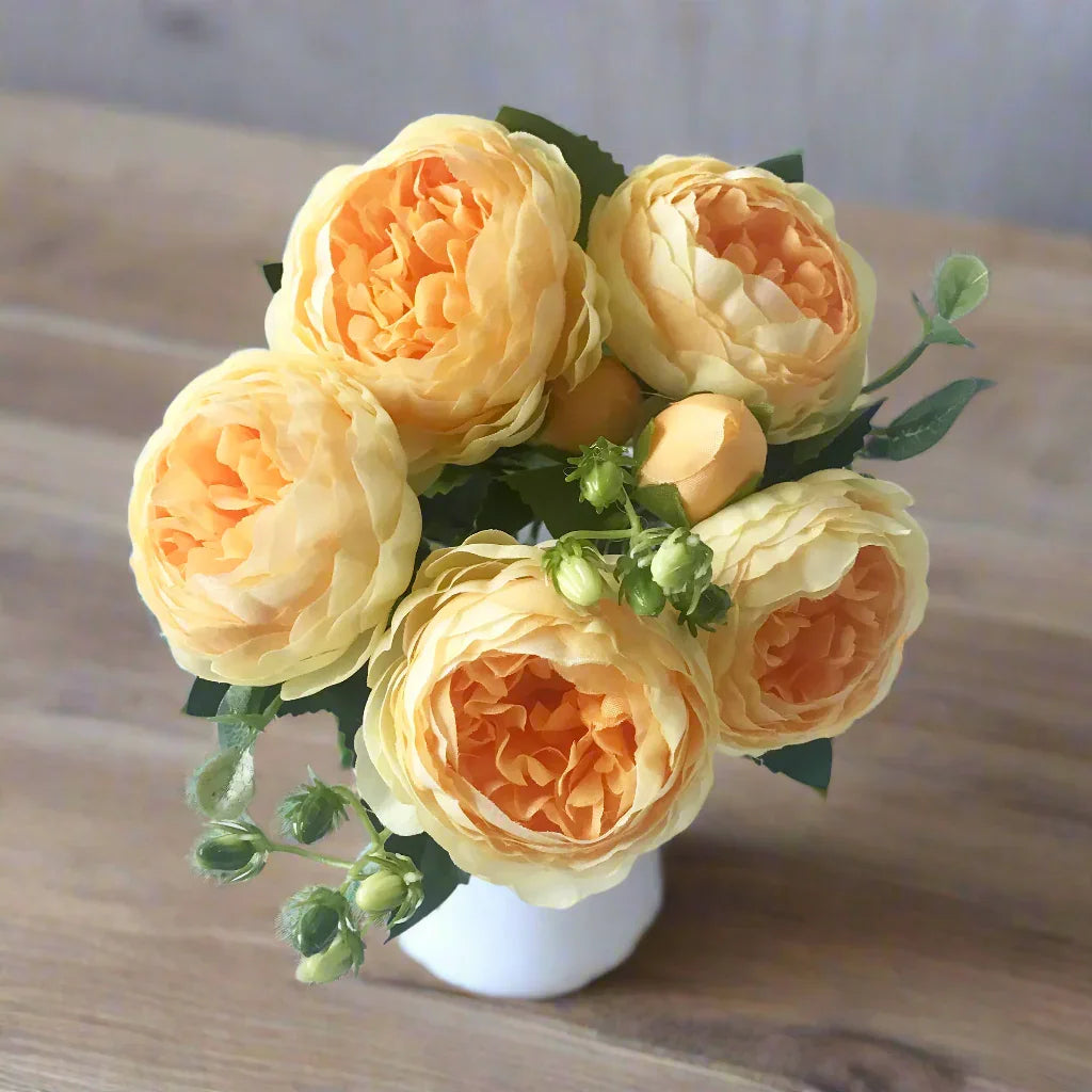 Flower Peony Bouquet 30cm Silk Artificial