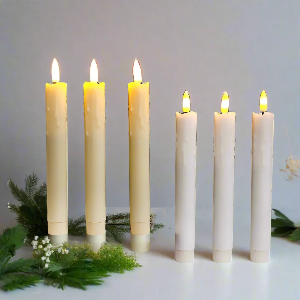 Light LED Flameless Taper Candle Light - The Renmy Store Homewares & Gifts