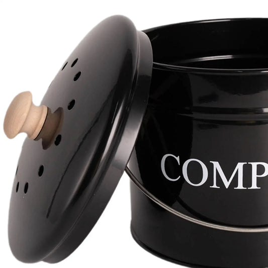 Compost Bin Bucket Classic Black