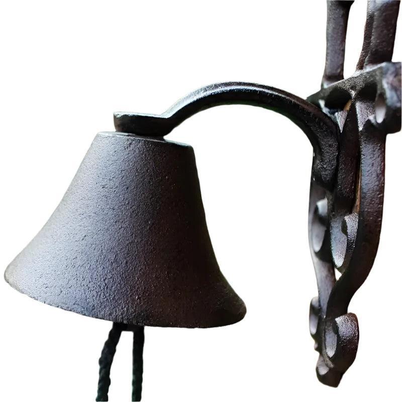 Door Bell Rustic Dog Hound Cast Iron - The Renmy Store Homewares & Gifts