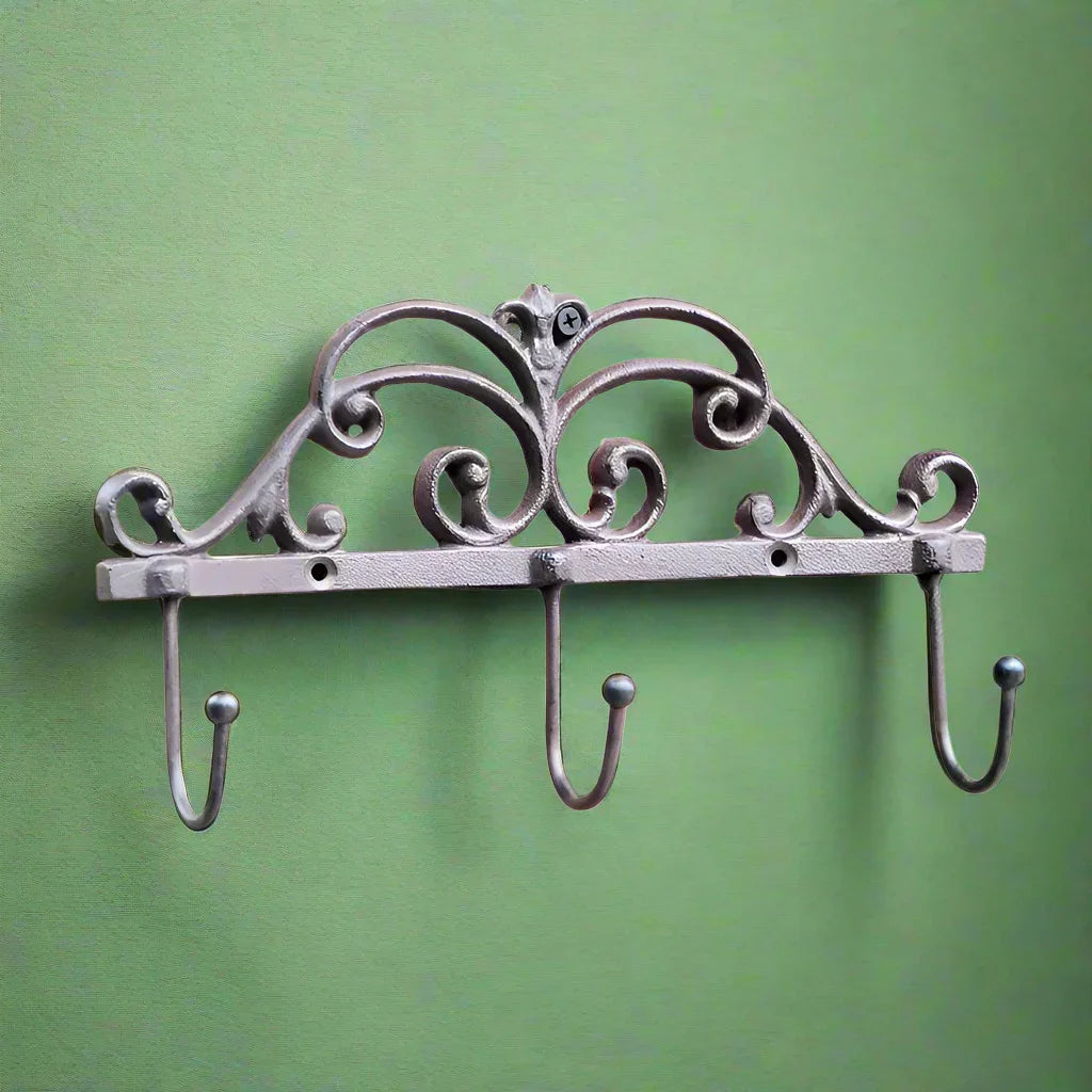 Hook Ornate French Country Cast Iron - The Renmy Store Homewares & Gifts