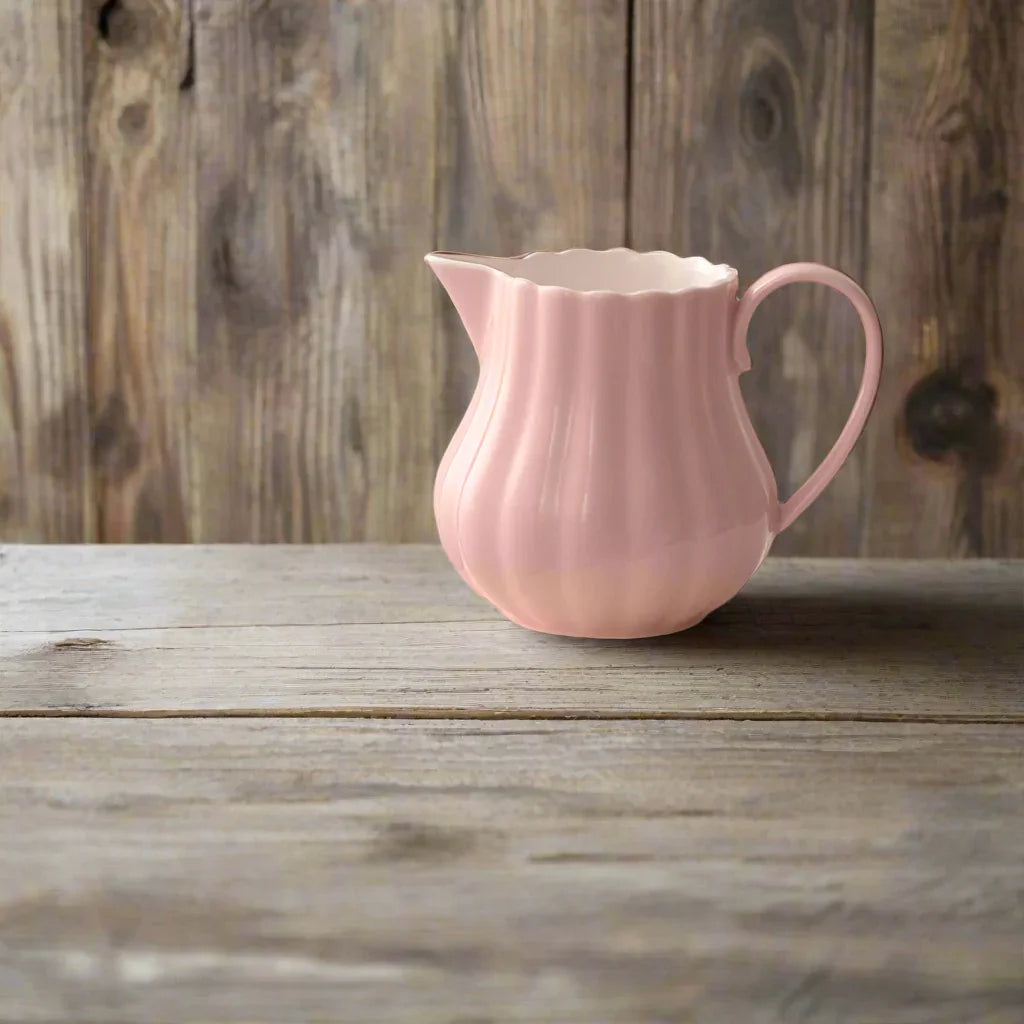 Milk Jug Ceramic Pink Yellow Purple - The Renmy Store Homewares & Gifts