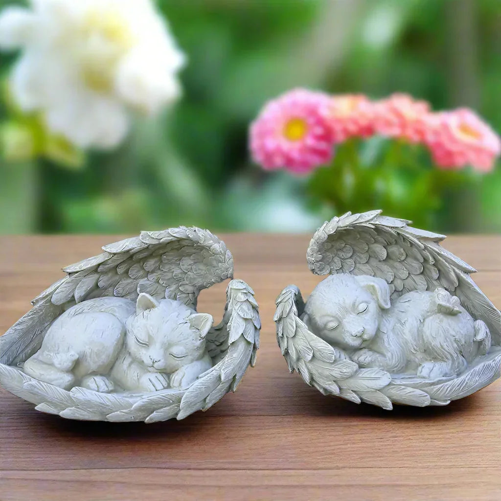 Memorial Angel Pet Dog Cat Grave Decoration - The Renmy Store Homewares & Gifts