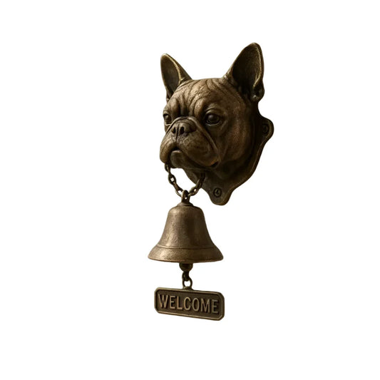 Frenchie Doorbell French Bulldog Welcome Dog Bell