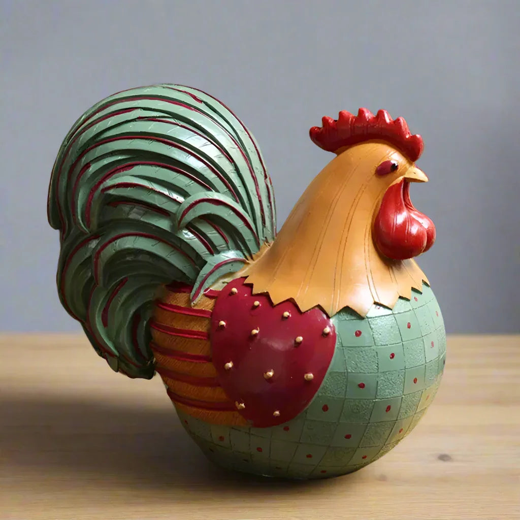 Rooster Chicken Country Style Ornament