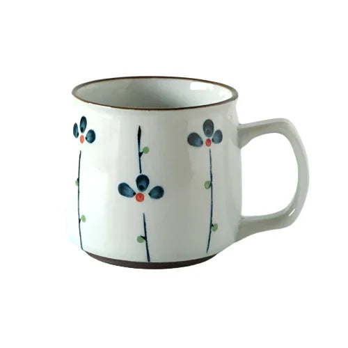 Mug Cup Tea Coffee Hand-painted Floral - The Renmy Store Homewares & Gifts
