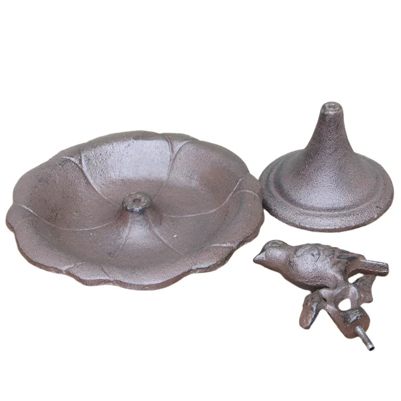 Bird Feeder Rustic Cast Iron - The Renmy Store Homewares & Gifts