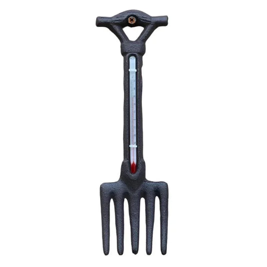 Thermometer Cast Iron Wall Decoration Fork - The Renmy Store Homewares & Gifts