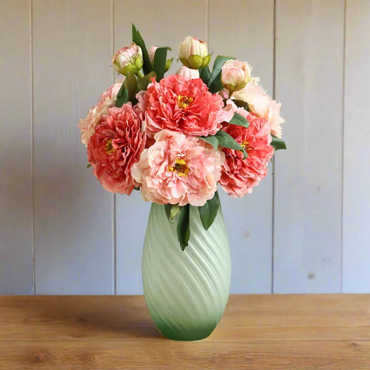 Flower Peony Silk Artificial