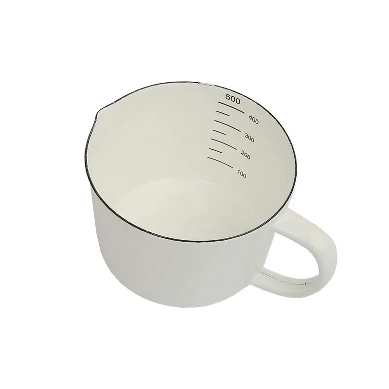Jug Measuring Cup Enamel Kitchen Farmhouse