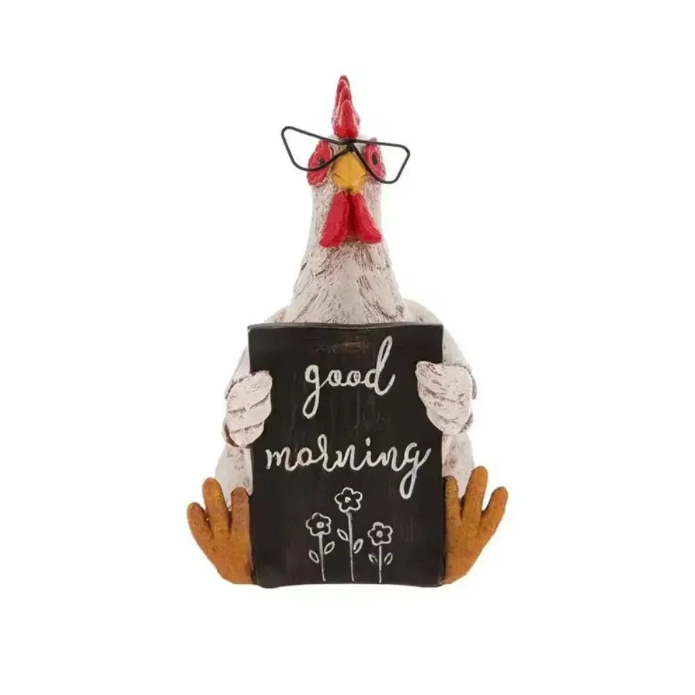 Chicken Ornaments Country Style - The Renmy Store Homewares & Gifts