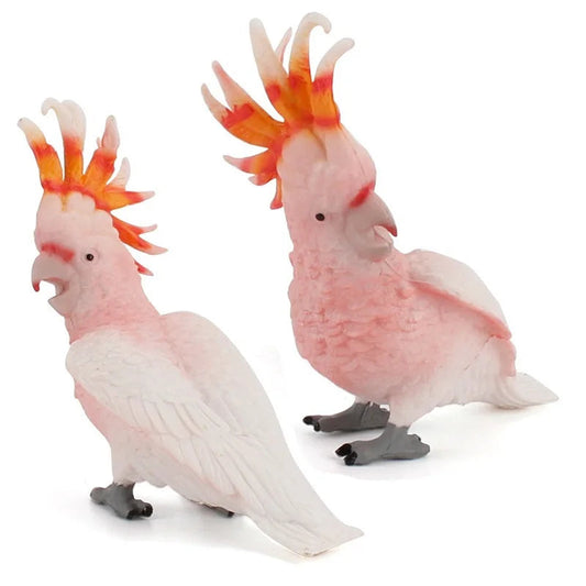 Galah Parrot Bird Ornament Resin Pink Australian