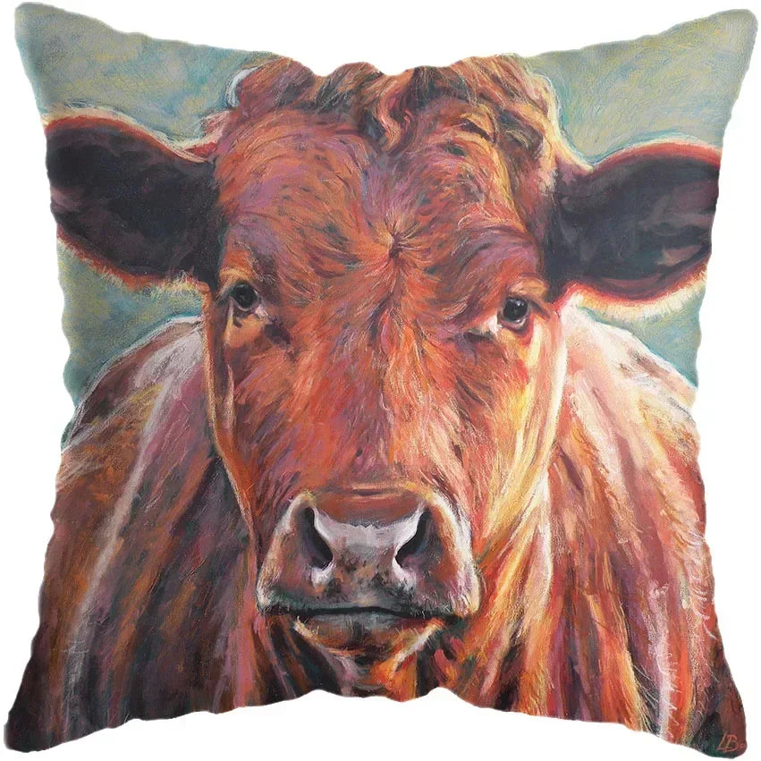 Cushion Cover Highland Cow Range - Multiple Sizes Available