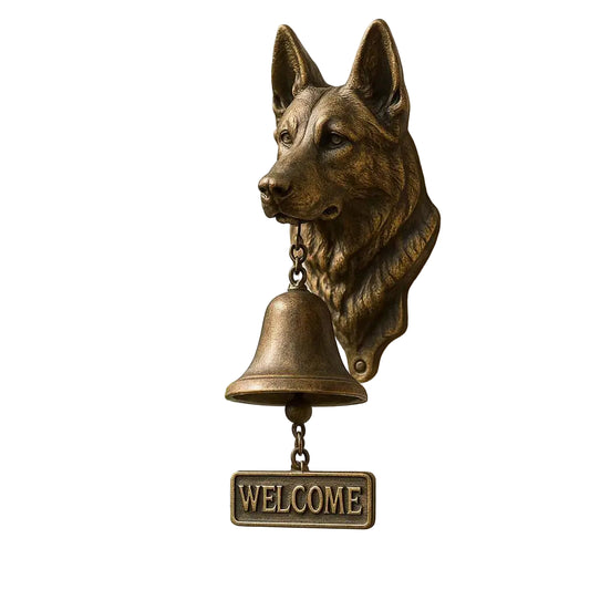 German Shepherd Welcome Dog Doorbell Bell